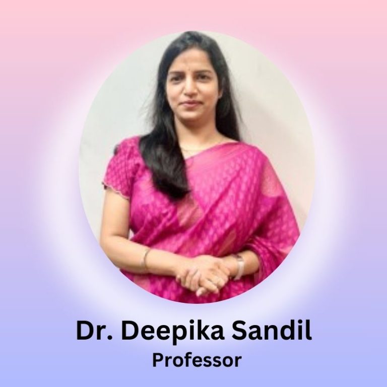 Prof. Deepika Sandil  Head R&D